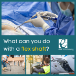 What can you do with a flex shaft?